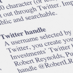 A Twitter glossary