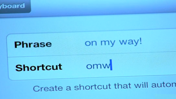 Save time with keyboard shortcuts